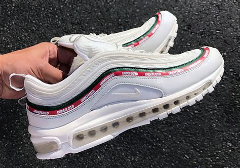 weiße undeafeadet 97 nike|air max 97 undefeated white.